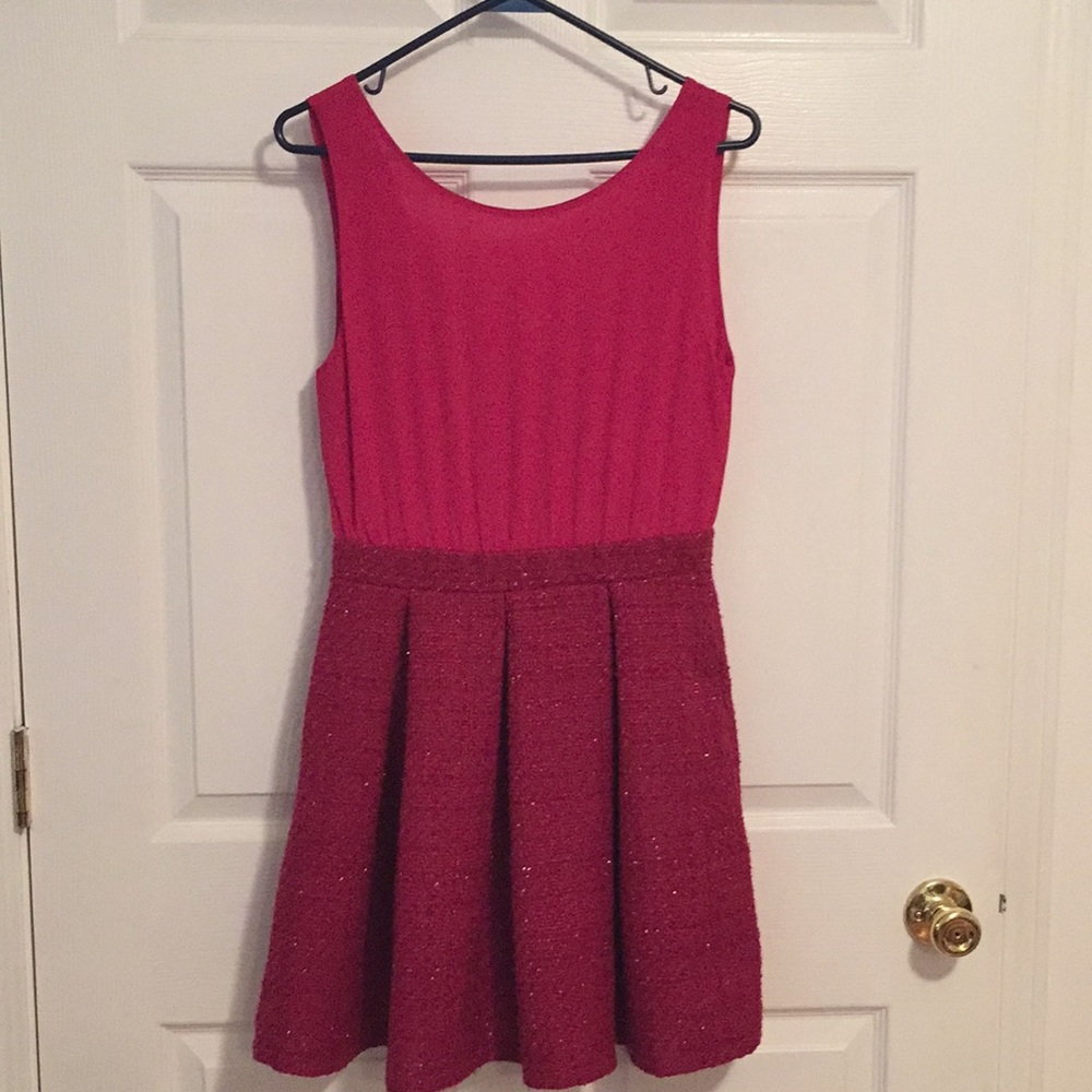 HOT PINK DRESS